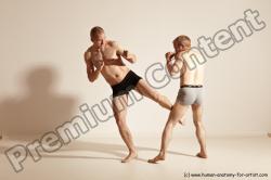 Kickbox reference poses